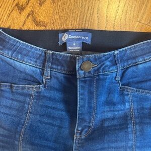 Democracy Ab Solution Dark Blue Stretch Denim Jeans